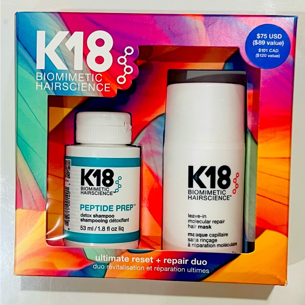 K18 Biomimetic Hairscience Duo Set
